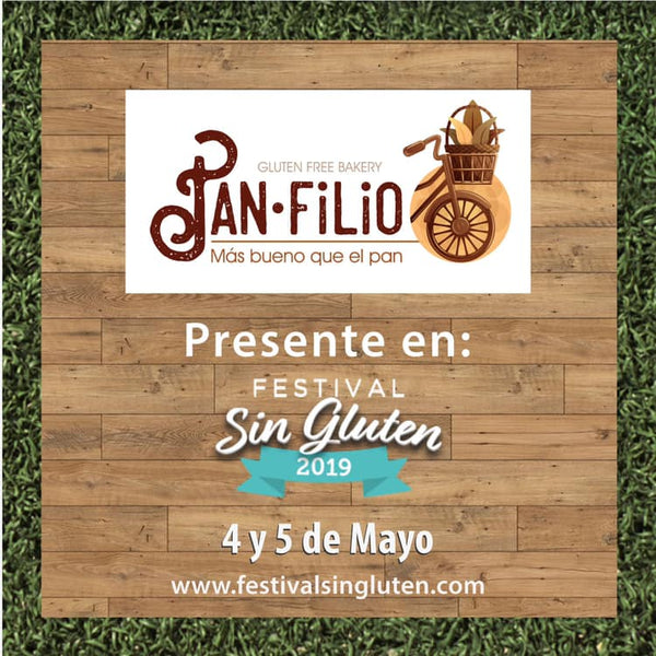 Pan-Filio en el Festival Sin Gluten 2019