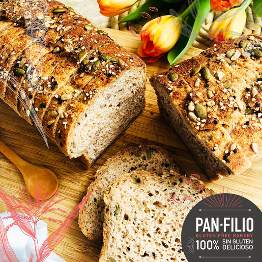 Pan de Caja con semillas