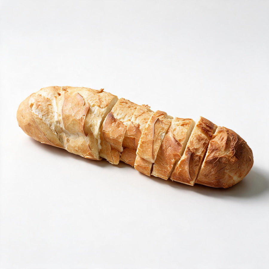Baguette sin gluten · Pan-Filio