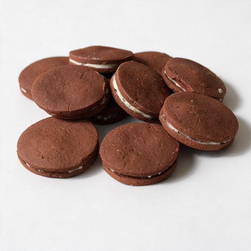 Galleta chocovainilla sin gluten · Pan-Filio