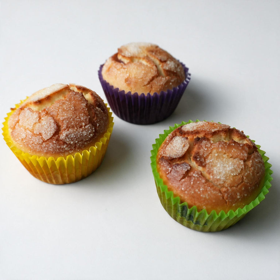 Magdalena rellena sin gluten · Pan-Filio