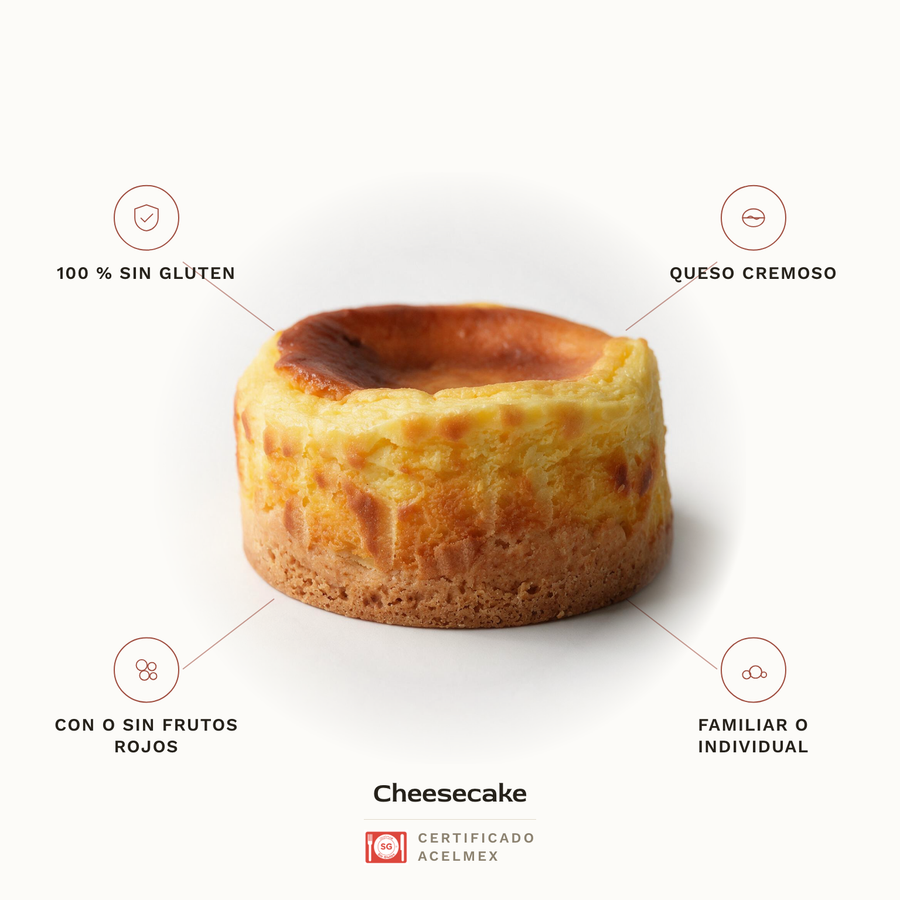Cheesecake sin gluten · Pan-Filio
