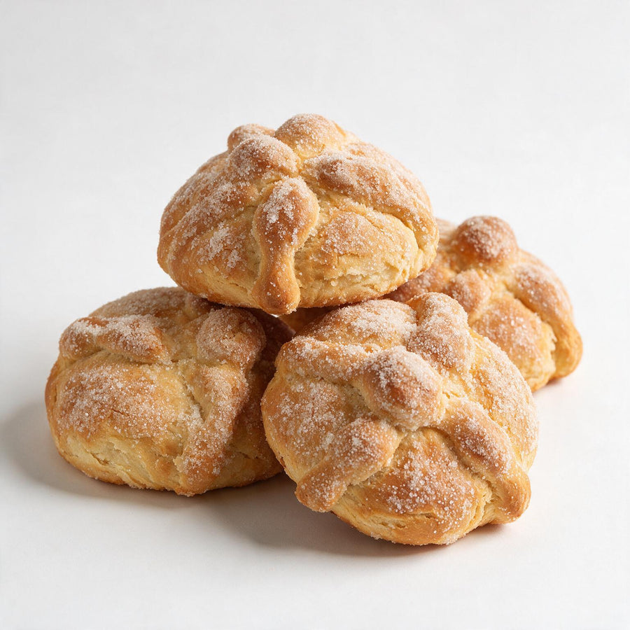 Pan de Muerto sin gluten · Pan-Filio