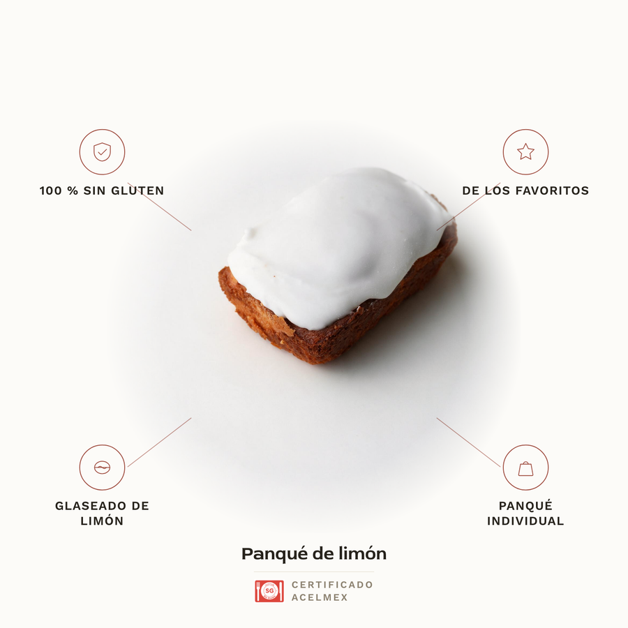 Panqué de limón sin gluten · Pan-Filio