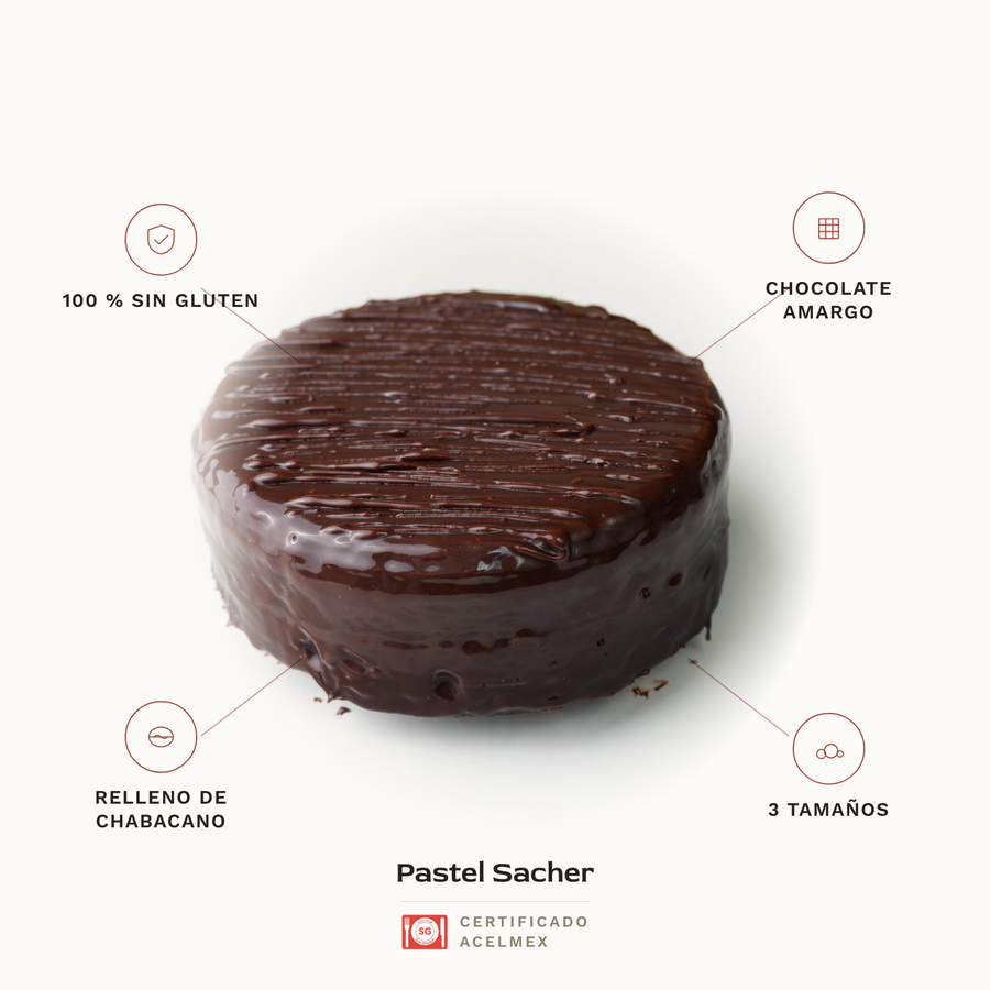 Pastel sacher sin gluten · Pan-Filio