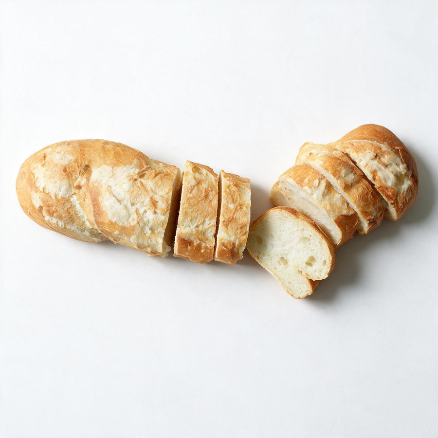 Baguette sin gluten · Pan-Filio