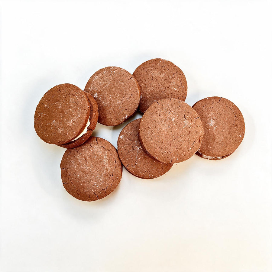 Galleta chocovainilla sin gluten · Pan-Filio