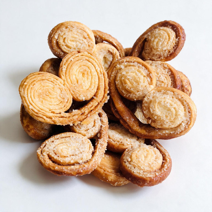 Orejitas de hojaldre sin gluten · Pan-Filio