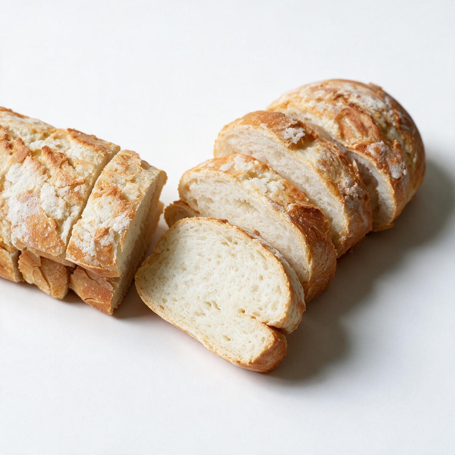 Baguette sin gluten · Pan-Filio