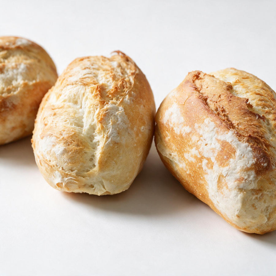 Bolillos sin gluten · Pan-Filio