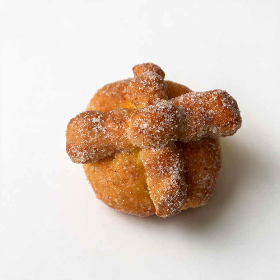 Pan de Muerto sin gluten · Pan-Filio