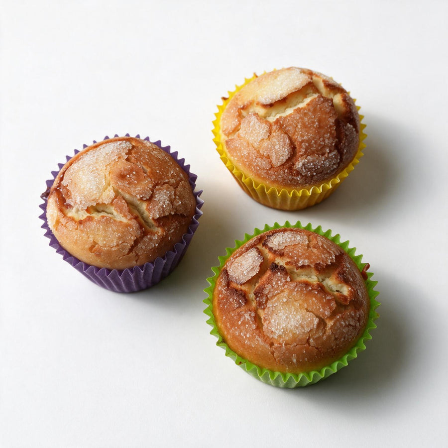 Magdalena rellena sin gluten · Pan-Filio