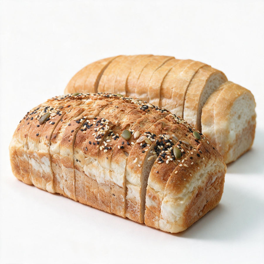 Pan de Caja con semillas sin gluten · Pan-Filio