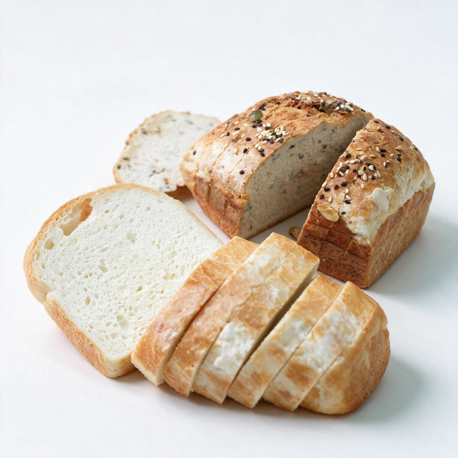 Pan de caja vegano sin gluten · Pan-Filio
