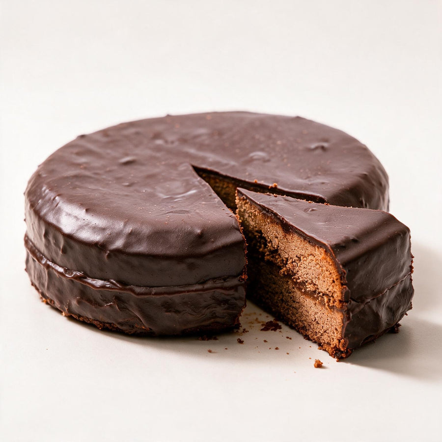Pastel sacher sin gluten · Pan-Filio