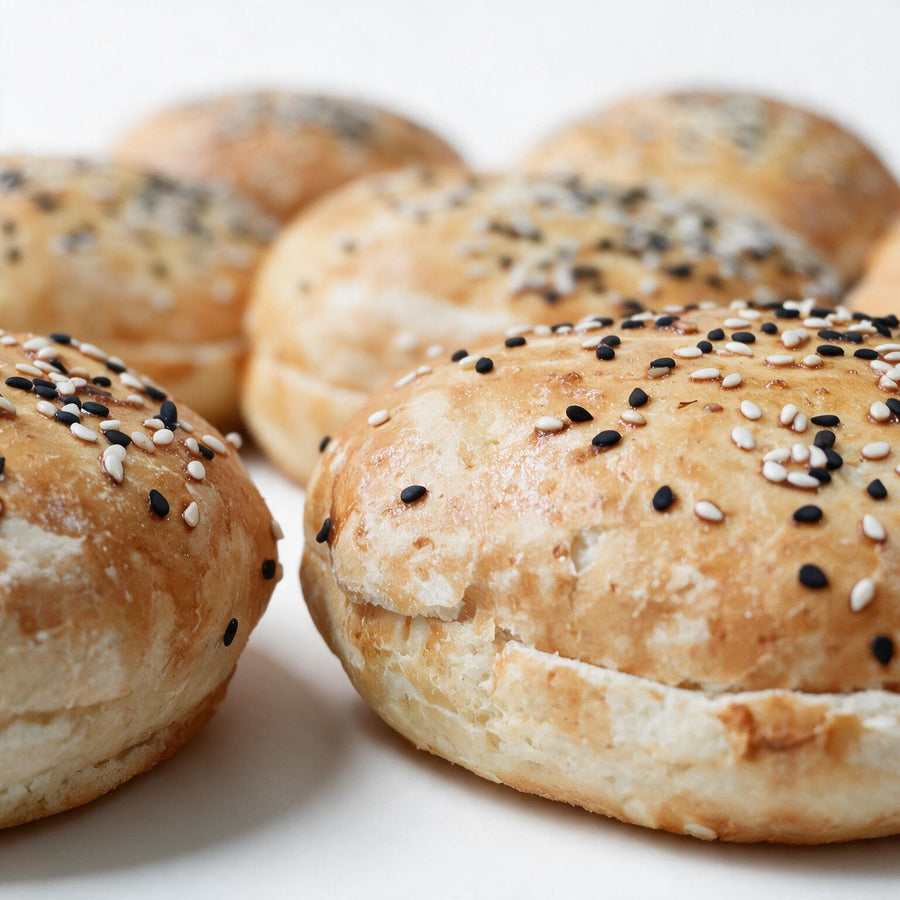 hamburguesa sin gluten · Pan-Filio