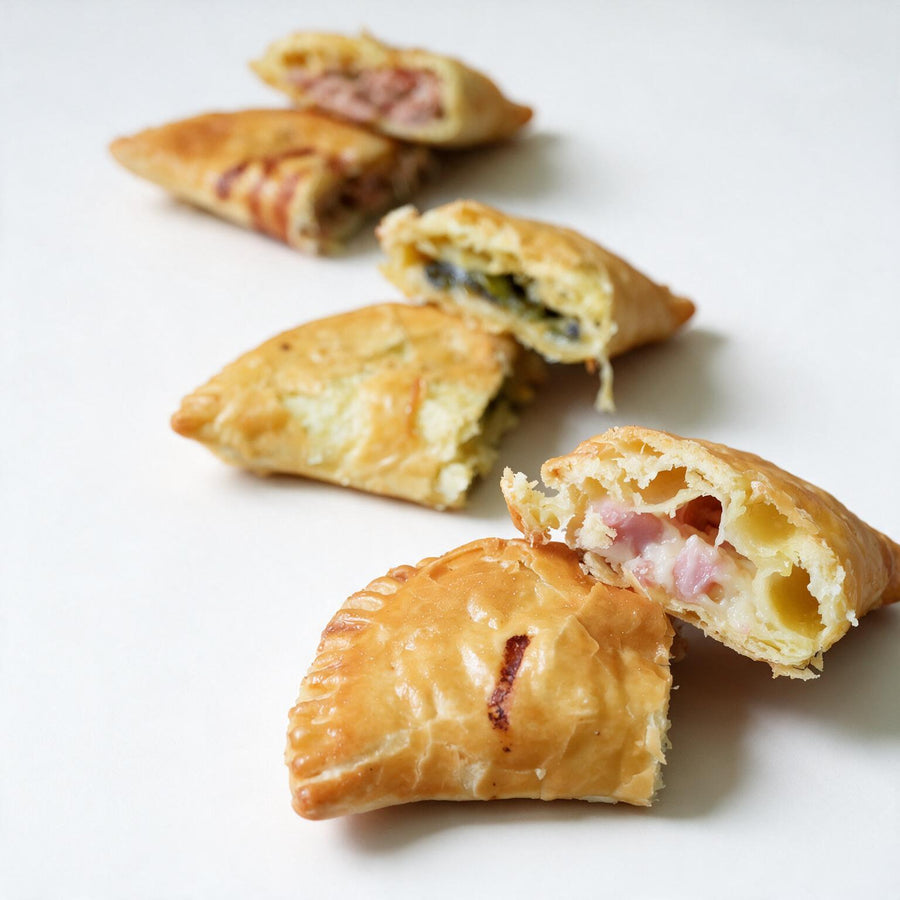 Empanada de Jamón y Queso sin gluten · Pan-Filio