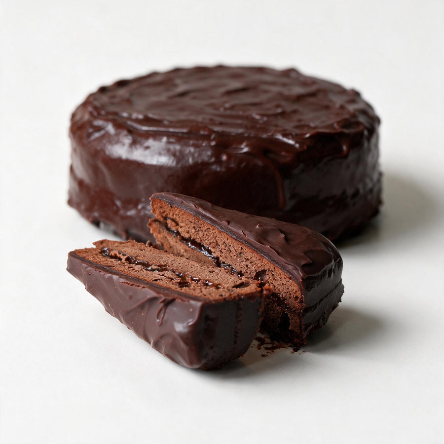 Pastel sacher sin gluten · Pan-Filio