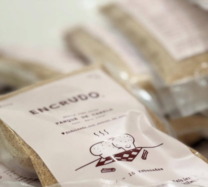 Encrudo: Mezclas de harina sin azúcar refinada