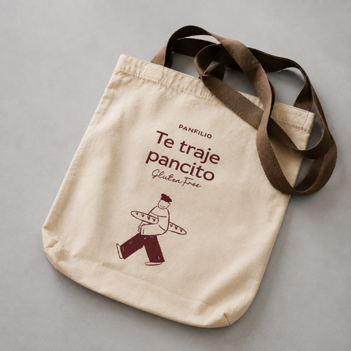 Bolsa te traje pancito gluten free