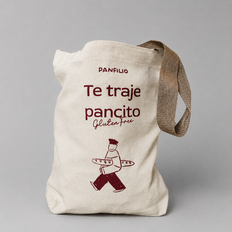 Bolsa te traje pancito gluten free