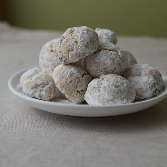 Besos de Nuez sin gluten · Pan-Filio