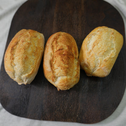 Bolillos sin gluten · Pan-Filio