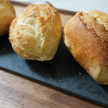 Bolillos sin gluten · Pan-Filio