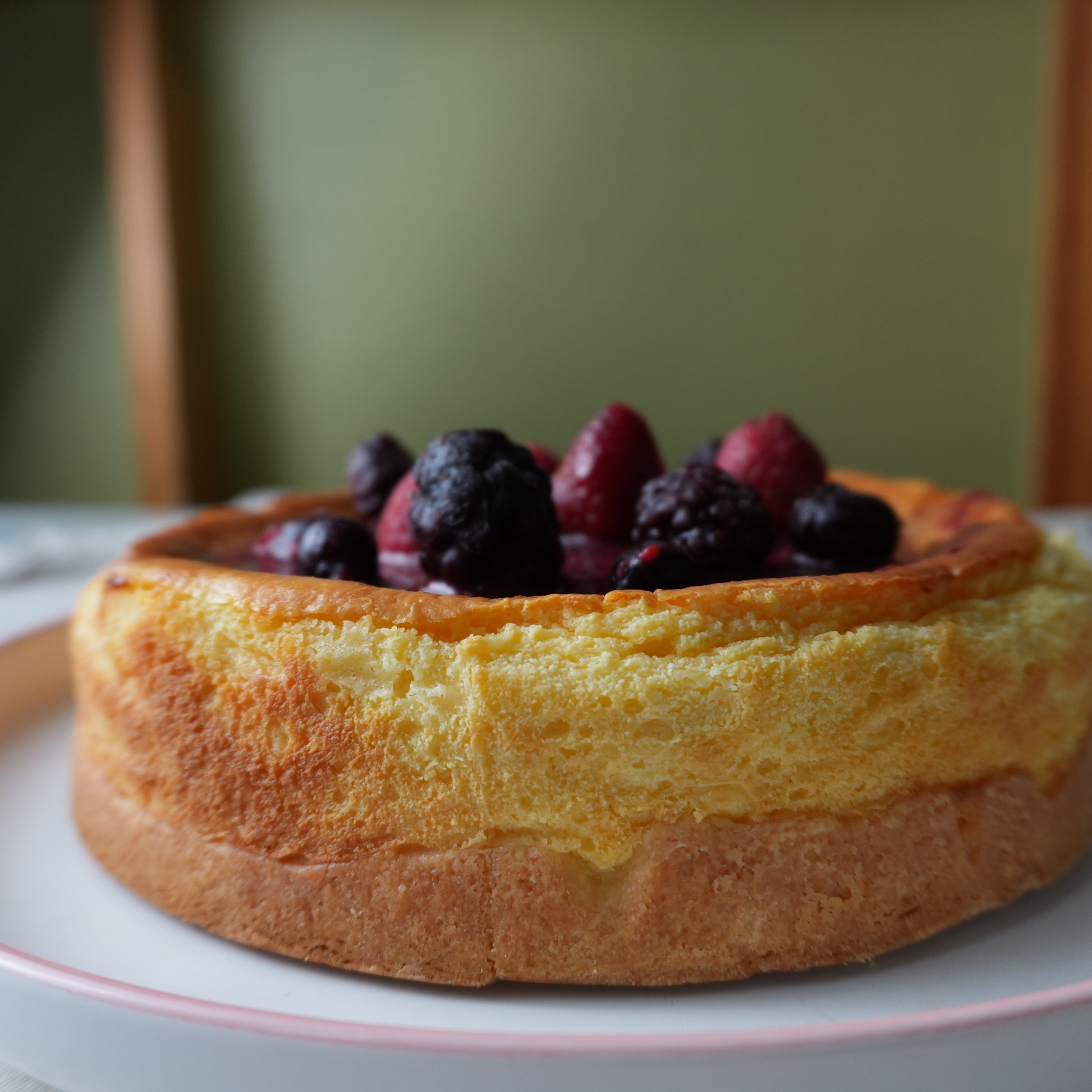 Cheesecake sin gluten · Pan-Filio