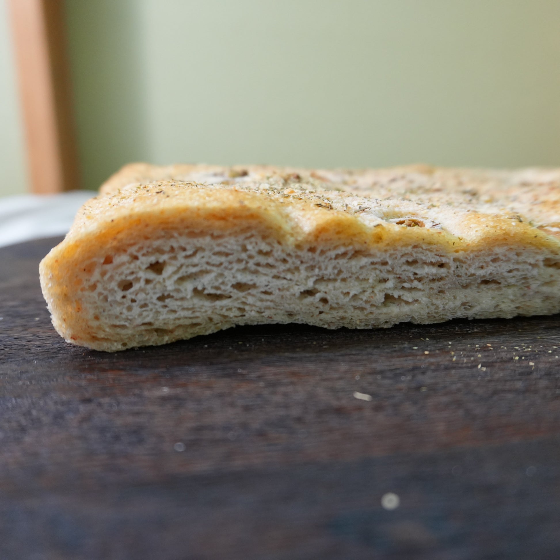Focaccia sin gluten · Pan-Filio