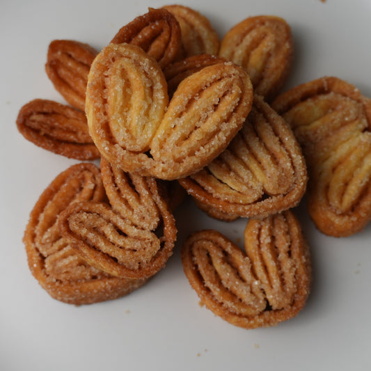 Orejitas de hojaldre sin gluten · Pan-Filio