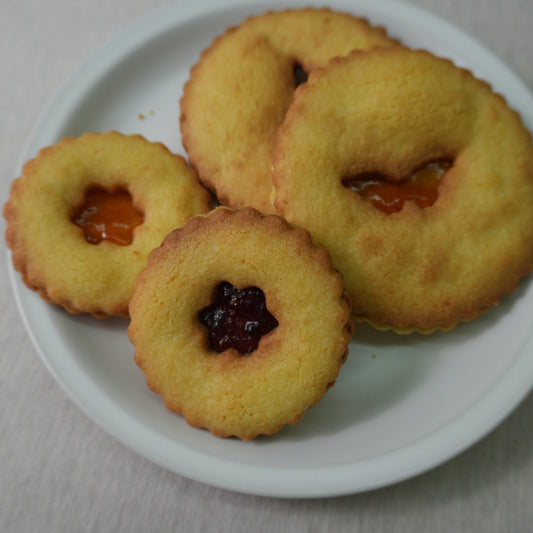 Galleta de Pasta Sablé Rellena sin gluten · Pan-Filio