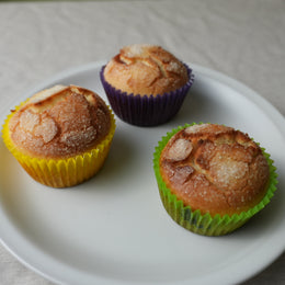Magdalena rellena sin gluten · Pan-Filio