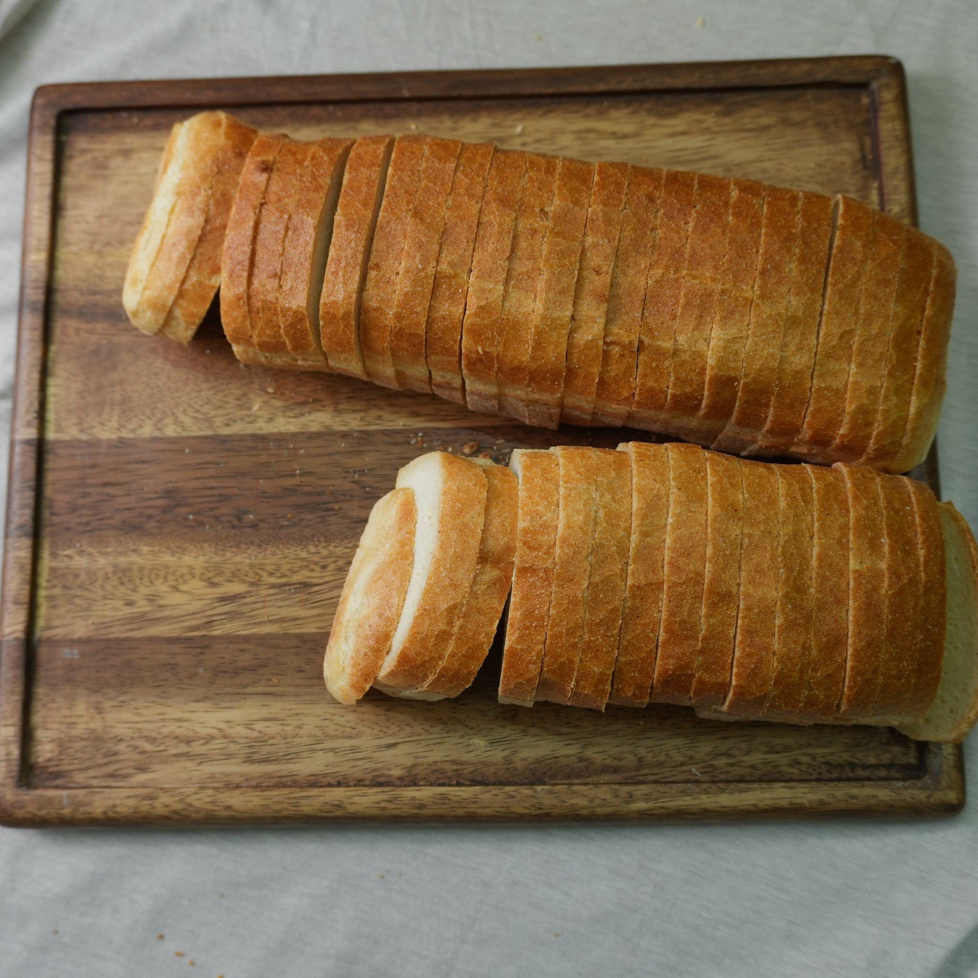Pan de caja vegano sin gluten · Pan-Filio